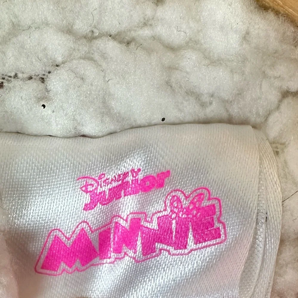Disney Junior Toddler Minnie Mouse Red Puffer‎ Coat Jacket Size 2T With Ears Bow